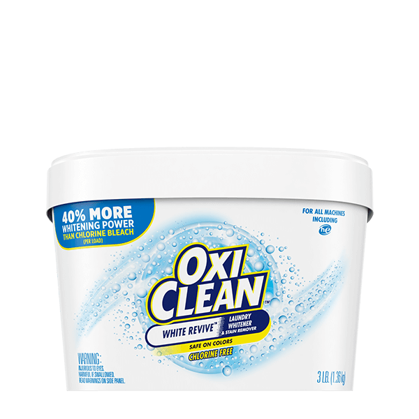 Oxi Clean White Revive Laundry Whitener and Stain Remover Powder, 3 Lb